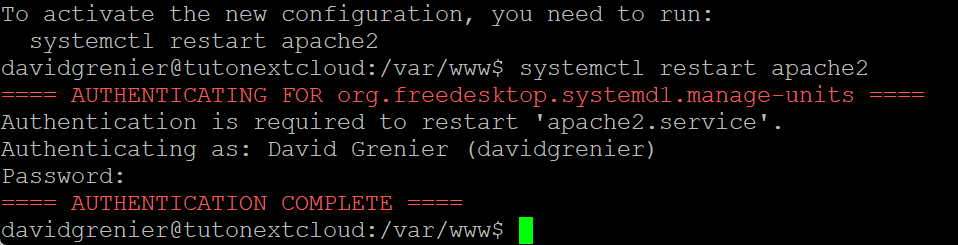 Installer Nextcloud sur Ubuntu 24.04 LTS image